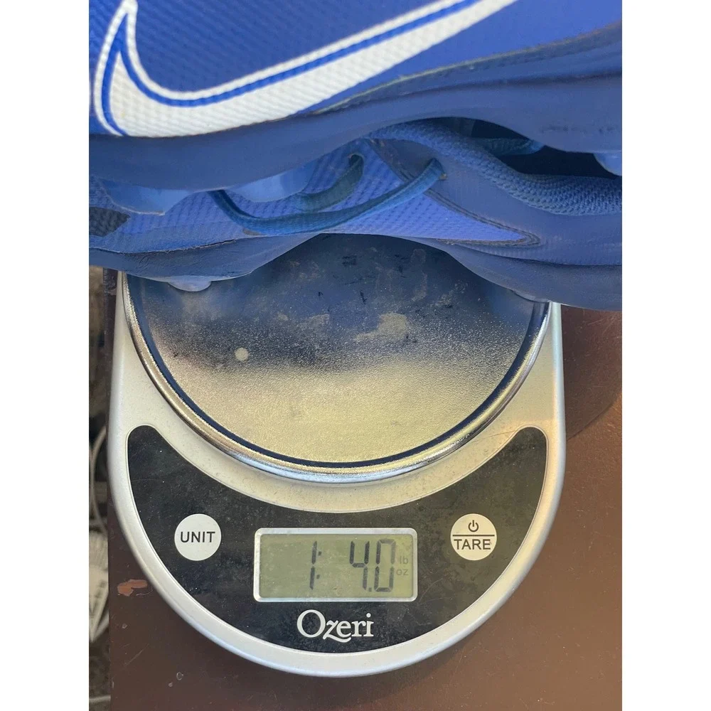 Nike Force Trout 8 Keystone Youth Baseball Cleats Blue‎ White CZ5912-414 Size 5Y